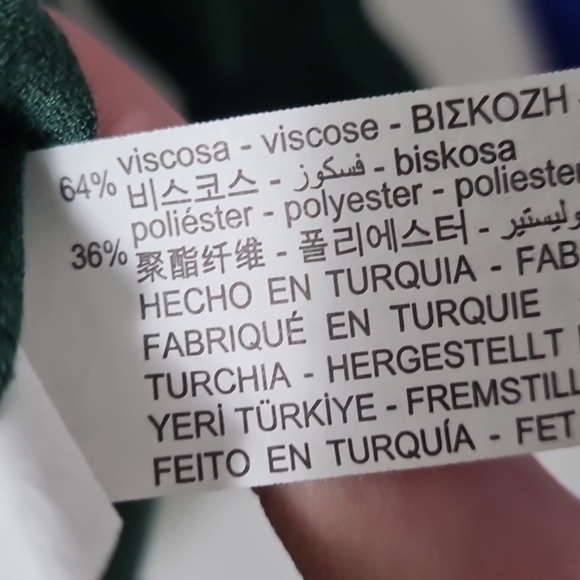 Zara Long Ruffle Lace Sleeve Blouse XS - Picture 4 of 4